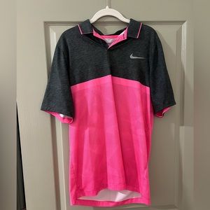 Men’s Pink Nike Polo